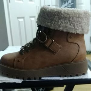 Camel Booties size 8
